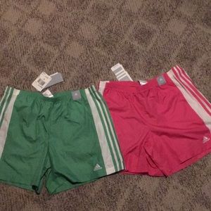 New 2 Adidas shorts size medium
